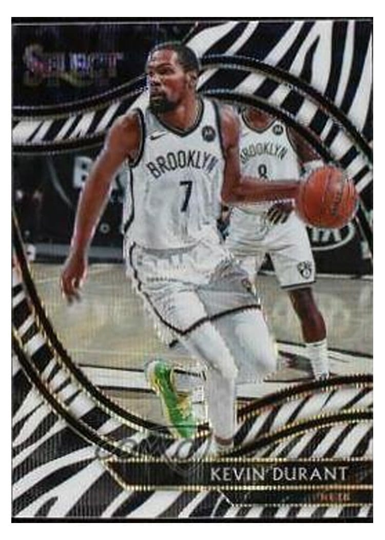 2020-21 Panini Select Base Set Kevin Durant #259 card