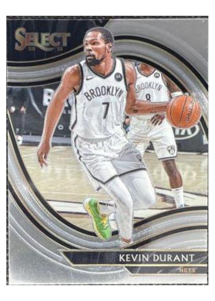 2020-21 Panini Select Base Set Kevin Durant #259 card