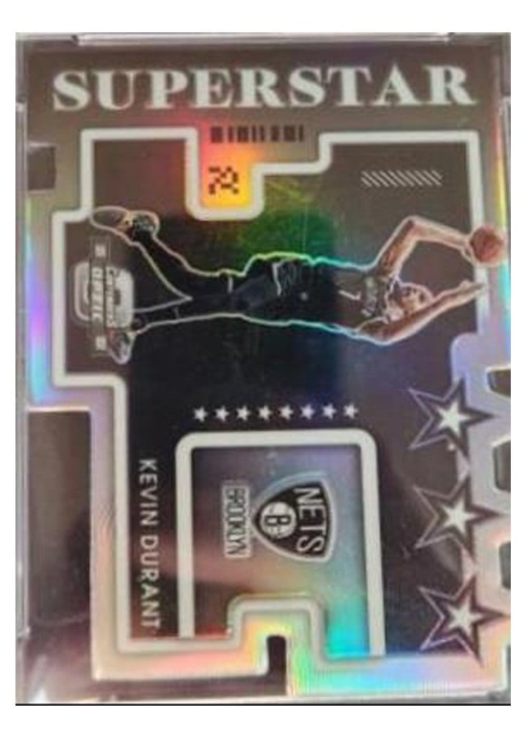 2021-22 Panini Contenders Optic Superstars Kevin Durant #1 card