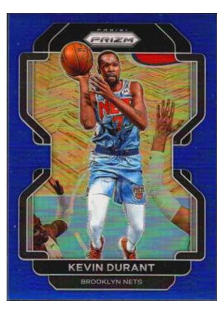 2021-22 Panini Prizm Base Set Kevin Durant #120 card
