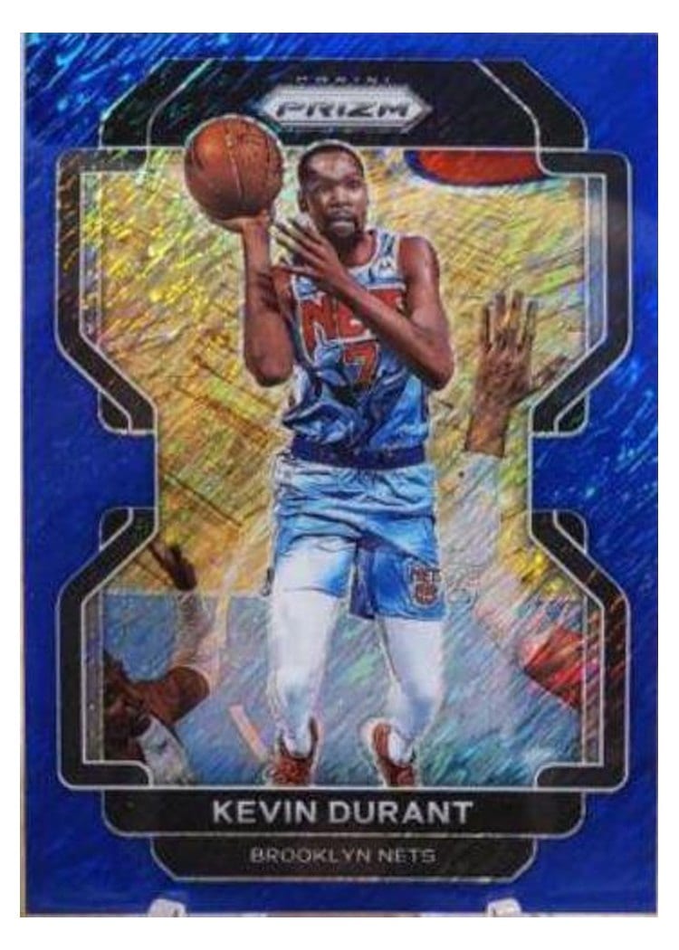 2021-22 Panini Prizm Base Set Kevin Durant #120 card