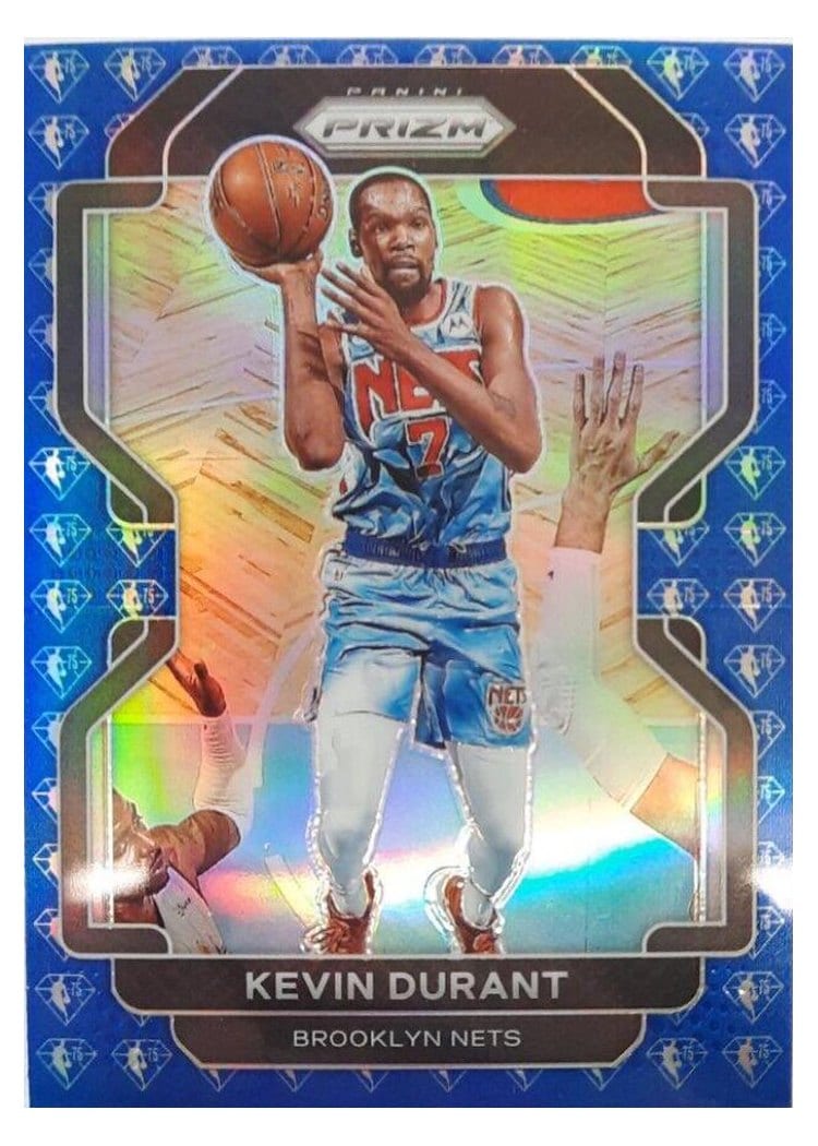 2021-22 Panini Prizm Base Set Kevin Durant #120 card