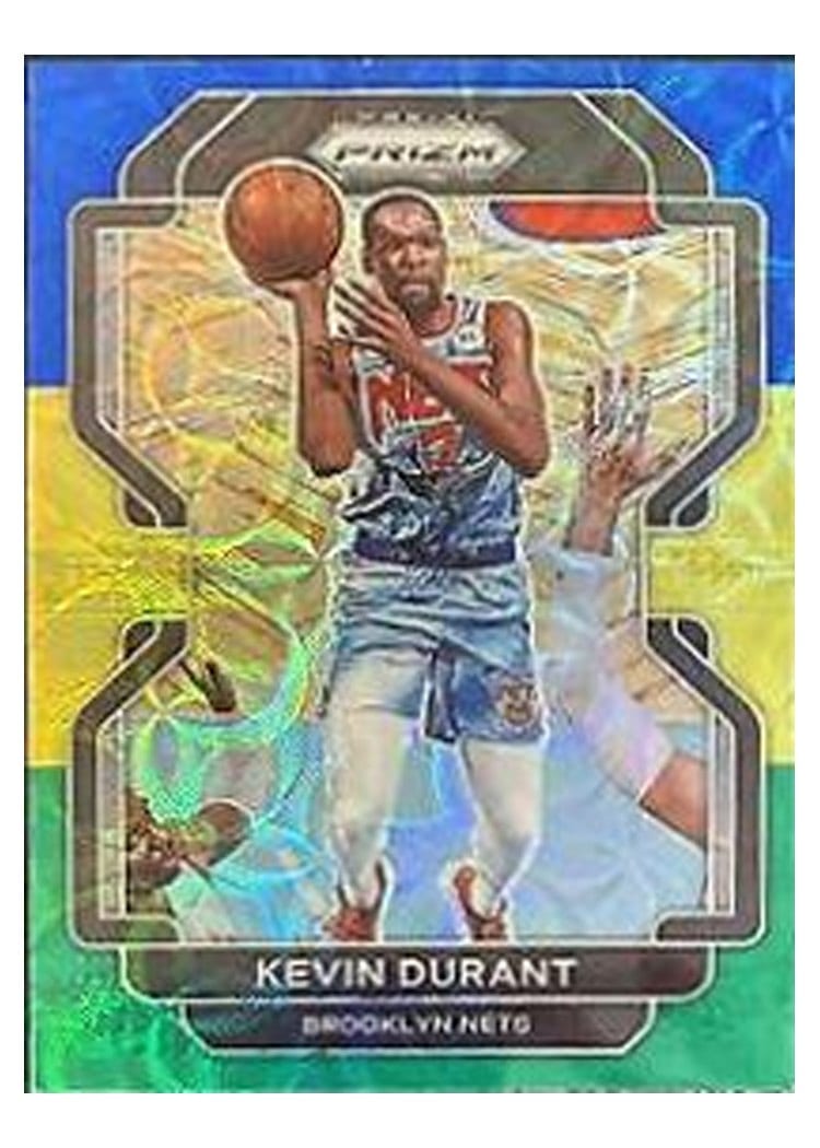 2021-22 Panini Prizm Base Set Kevin Durant #120 card