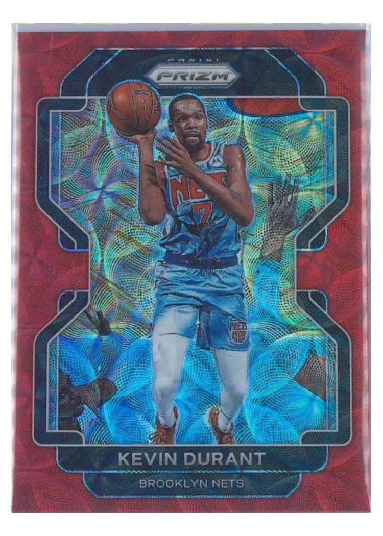 2021-22 Panini Prizm Base Set Kevin Durant #120 card