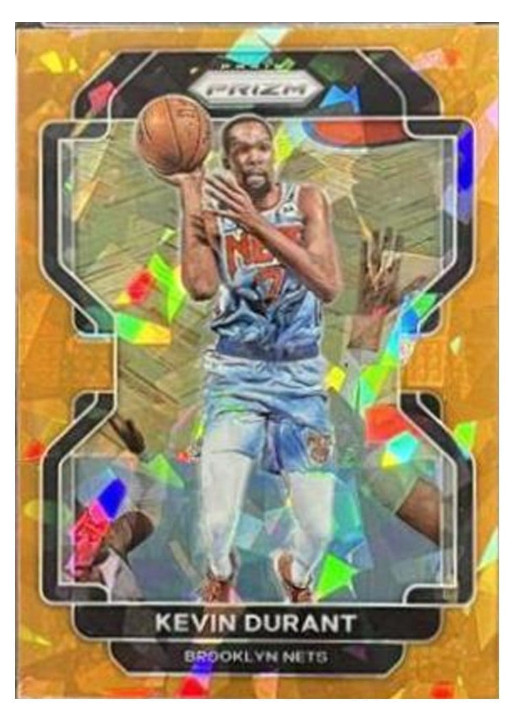 2021-22 Panini Prizm Base Set Kevin Durant #120 card
