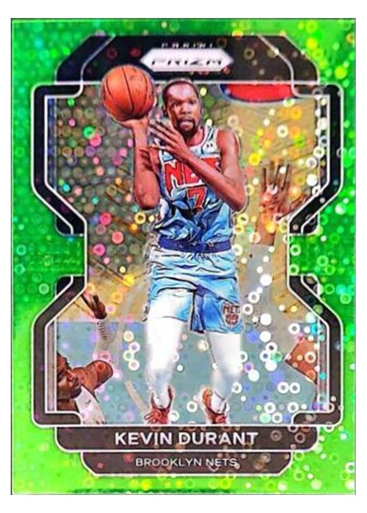 2021-22 Panini Prizm Base Set Kevin Durant #120 card