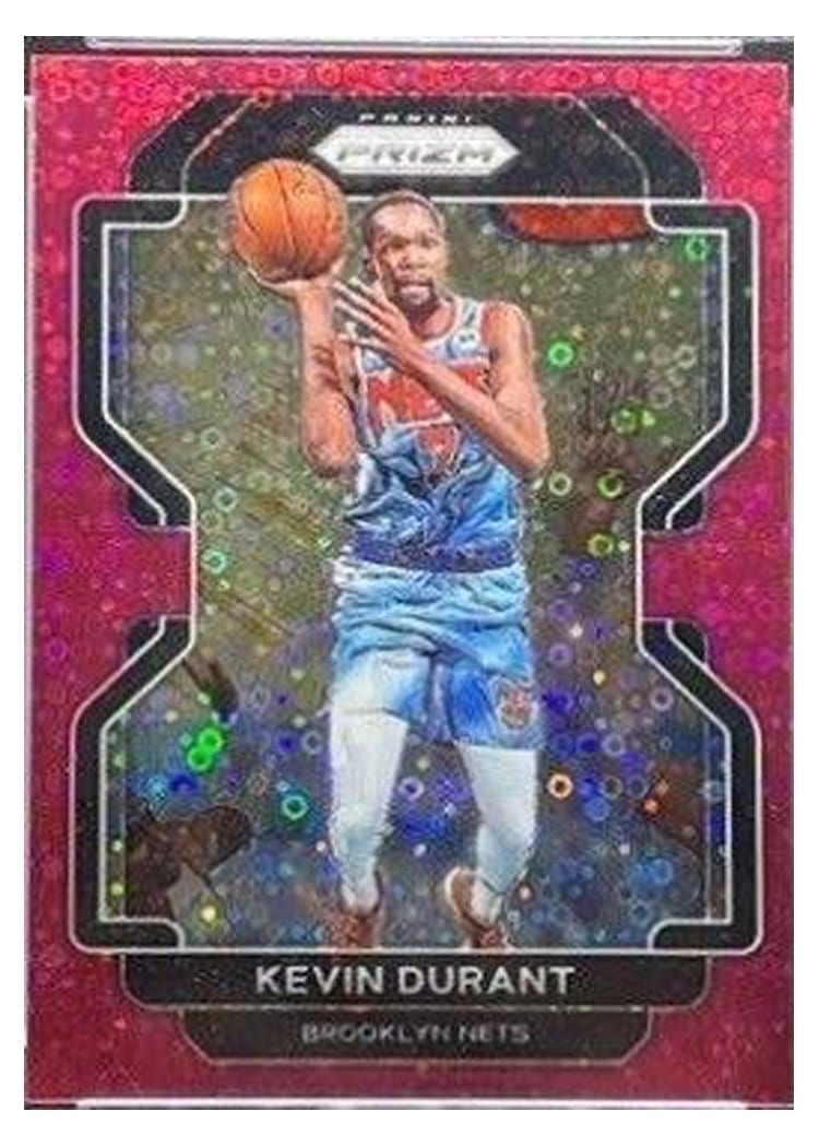 2021-22 Panini Prizm Base Set Kevin Durant #120 card