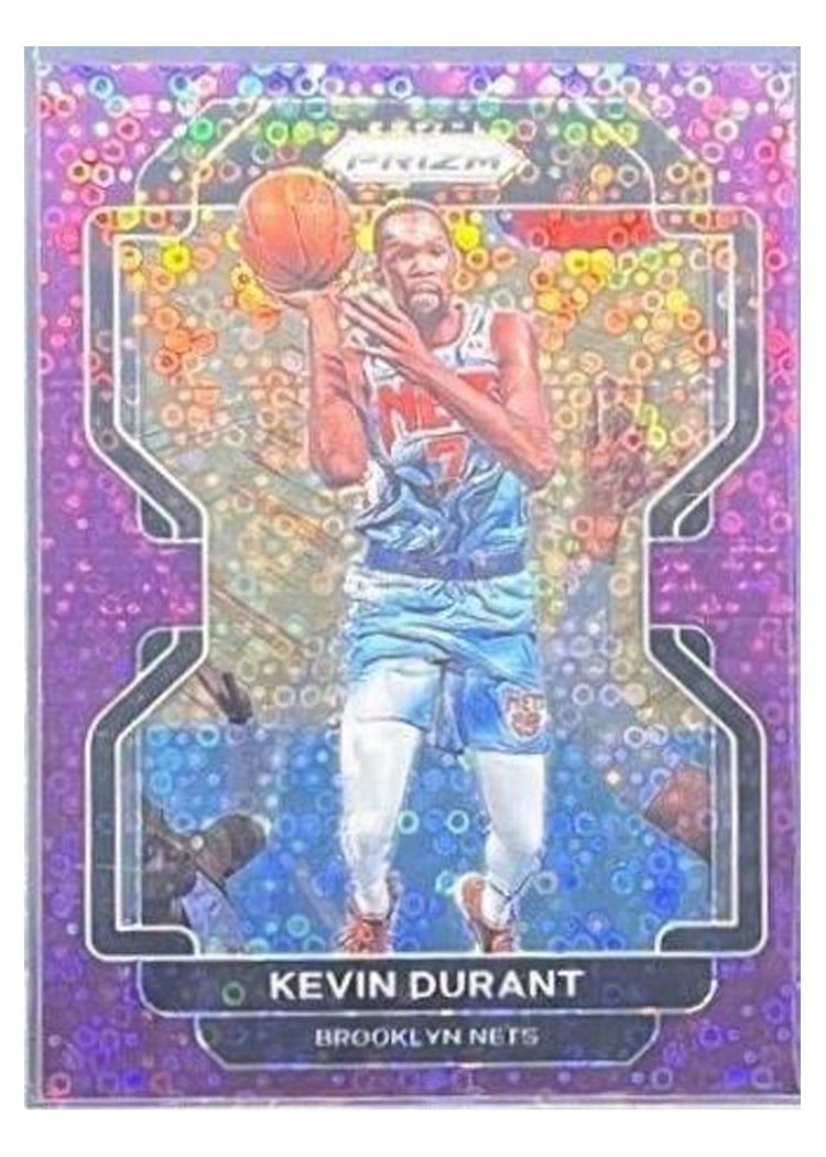 2021-22 Panini Prizm Base Set Kevin Durant #120 card