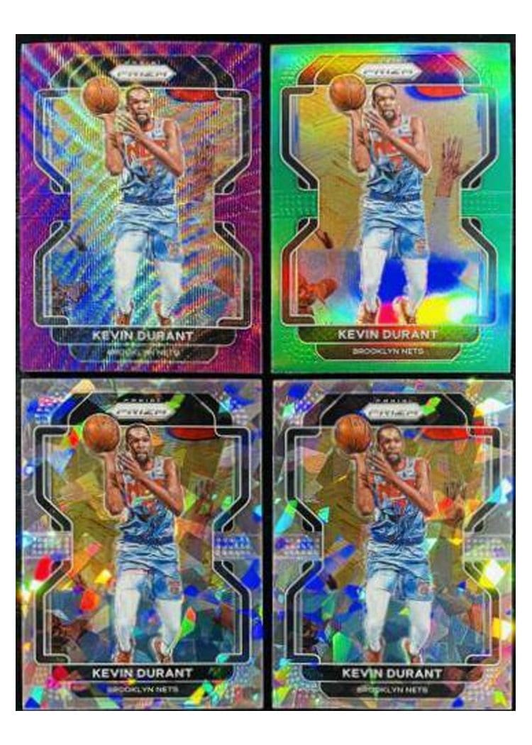 2021-22 Panini Prizm Base Set Kevin Durant #120 card