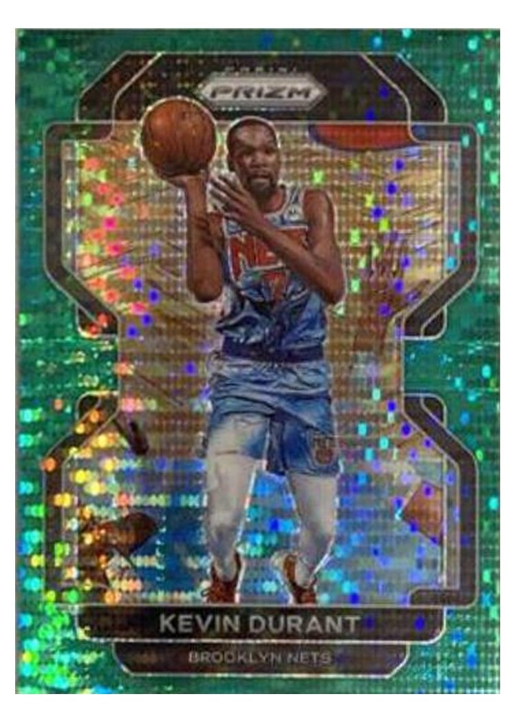 2021-22 Panini Prizm Base Set Kevin Durant #120 card