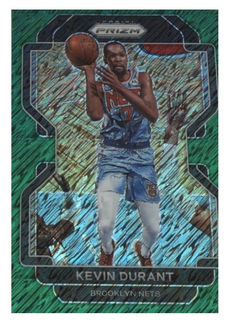 2021-22 Panini Prizm Base Set Kevin Durant #120 card