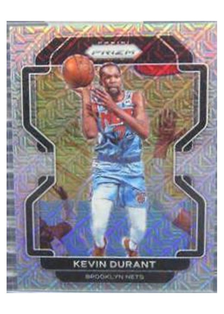 2021-22 Panini Prizm Base Set Kevin Durant #120 card