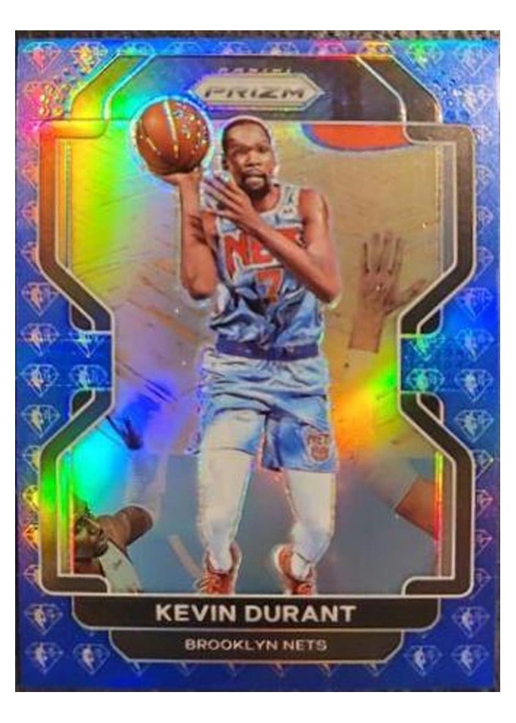 2021-22 Panini Prizm Base Set Kevin Durant #120 card