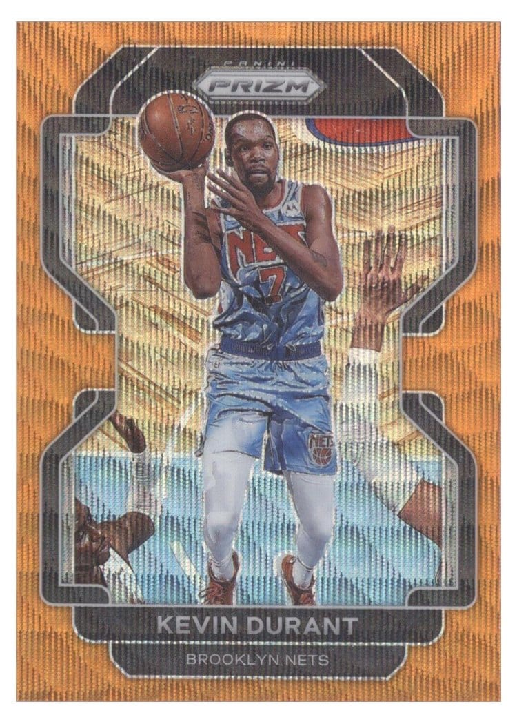 2021-22 Panini Prizm Base Set Kevin Durant #120 card