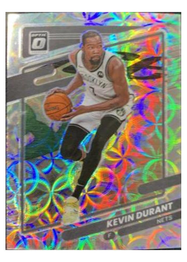 2021-22 Panini Prizm Base Set Kevin Durant #120 card