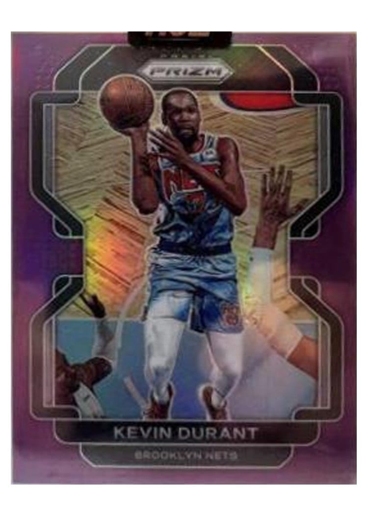 2021-22 Panini Prizm Base Set Kevin Durant #120 card