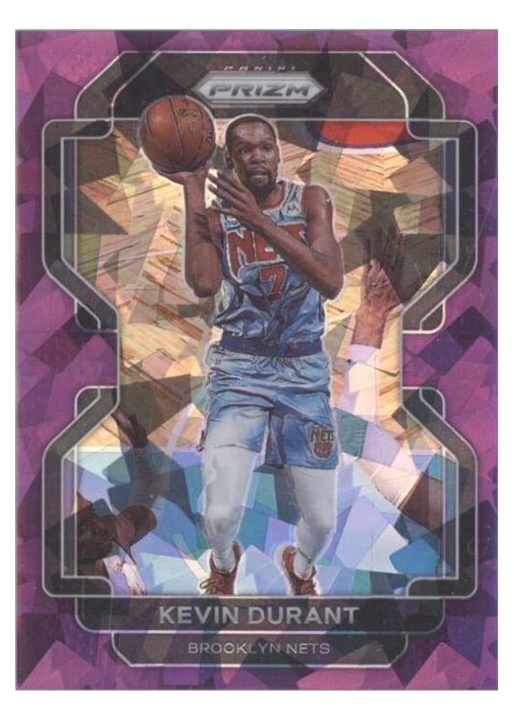 2021-22 Panini Prizm Base Set Kevin Durant #120 card