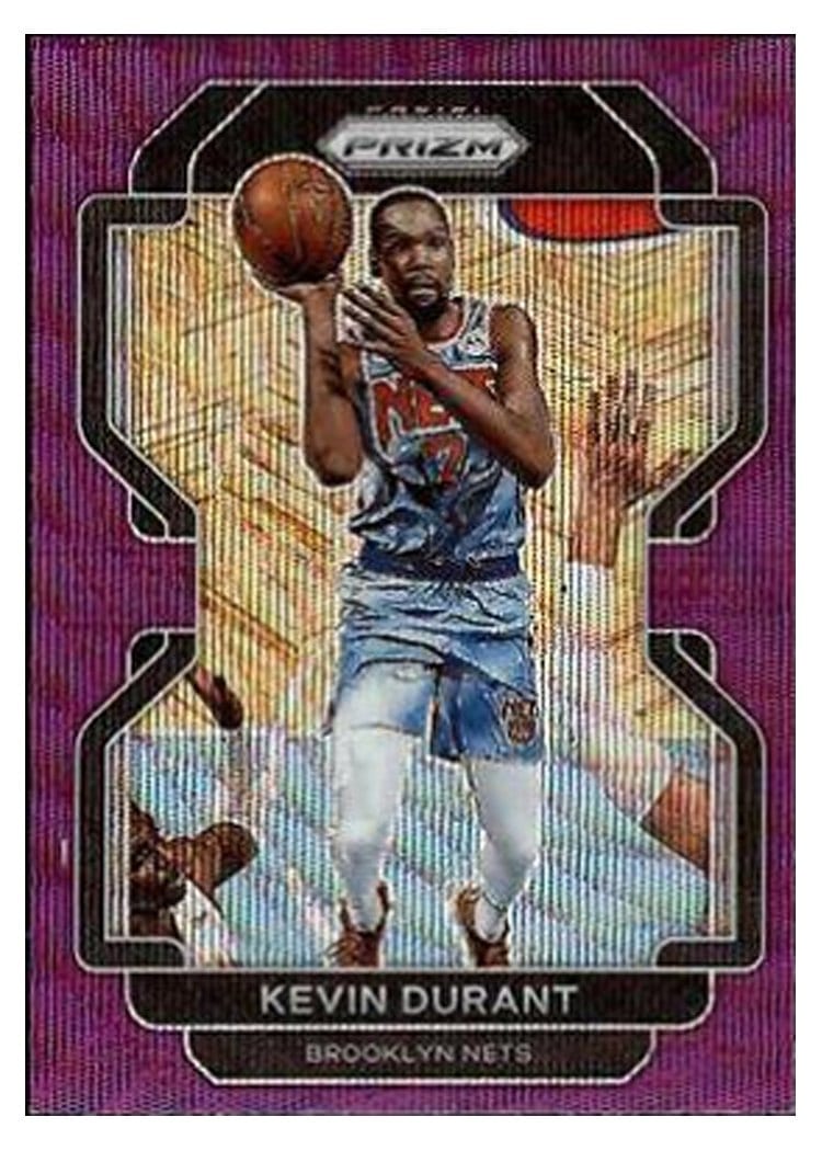 2021-22 Panini Prizm Base Set Kevin Durant #120 card