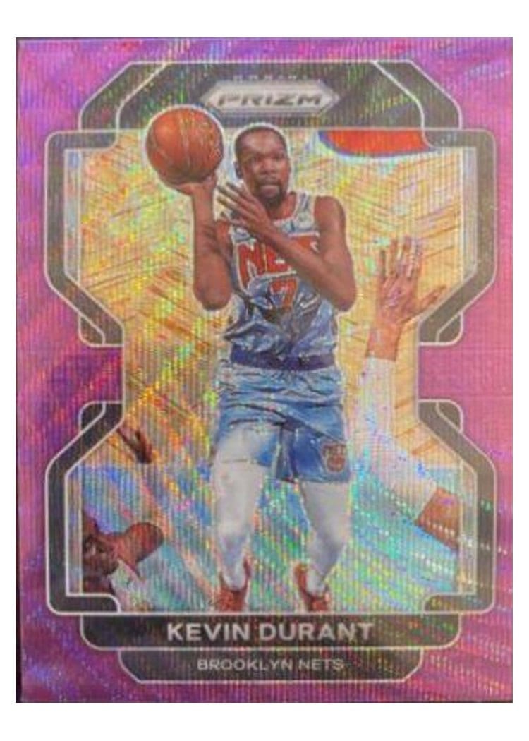 2021-22 Panini Prizm Base Set Kevin Durant #120 card