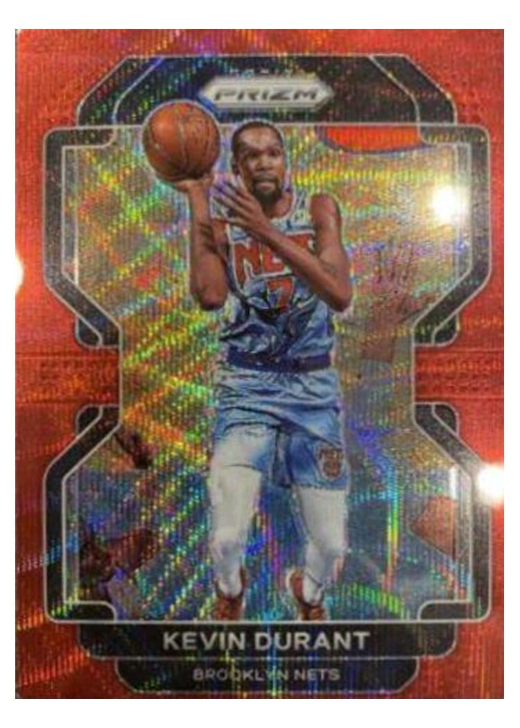 2021-22 Panini Prizm Base Set Kevin Durant #120 card