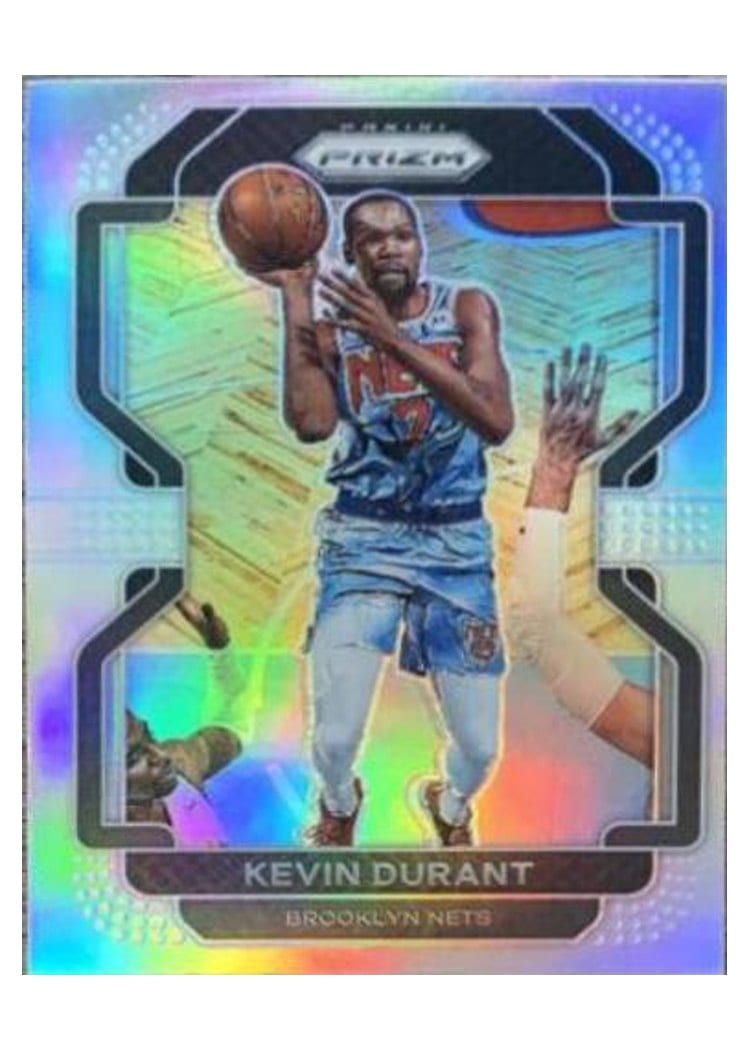 2021-22 Panini Prizm Base Set Kevin Durant #120 card