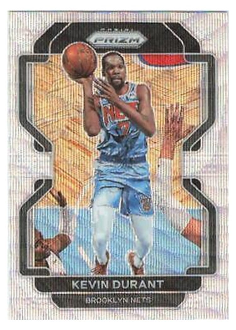 2021-22 Panini Prizm Base Set Kevin Durant #120 card
