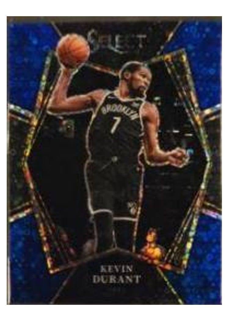 2021-22 Panini Select Base Set Kevin Durant #135 card