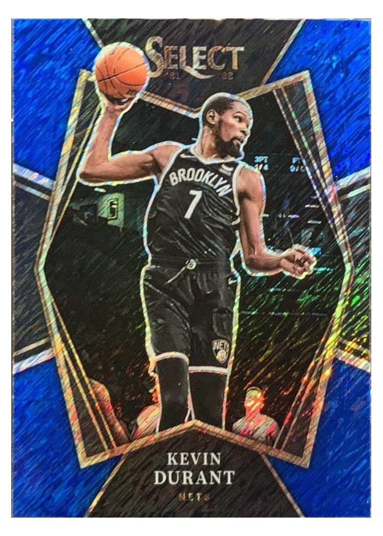 2021-22 Panini Select Base Set Kevin Durant #135 card