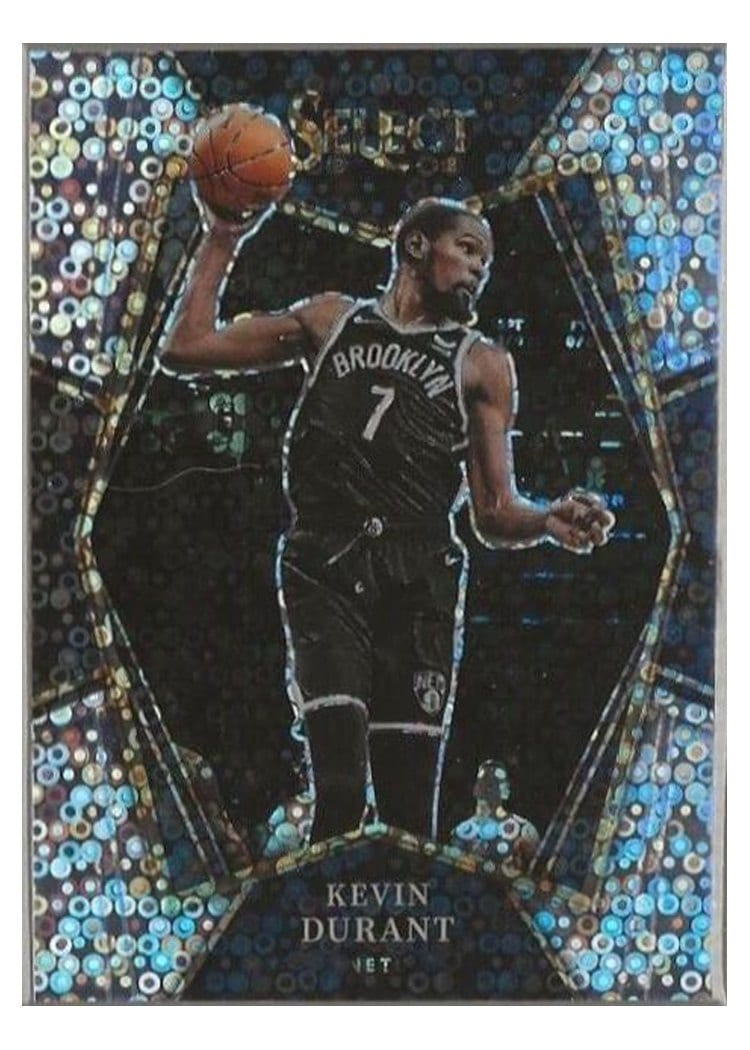 2021-22 Panini Select Base Set Kevin Durant #135 card