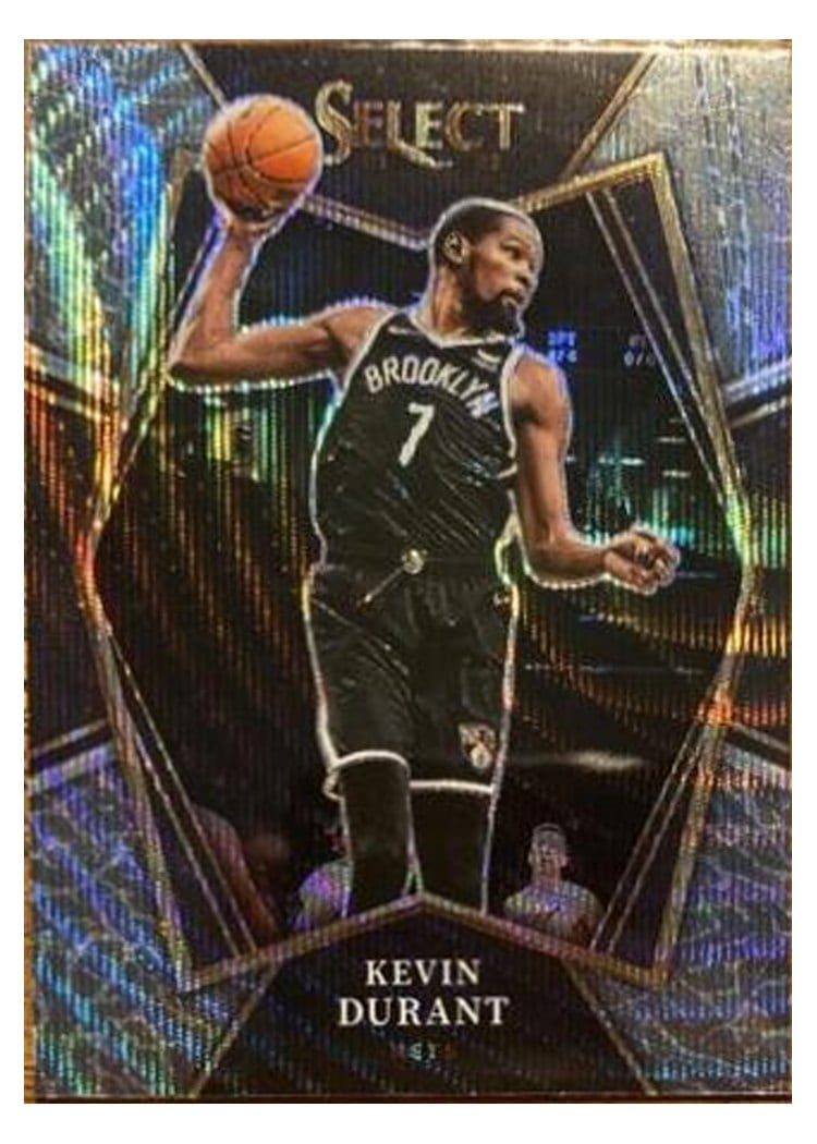 2021-22 Panini Select Base Set Kevin Durant #135 card
