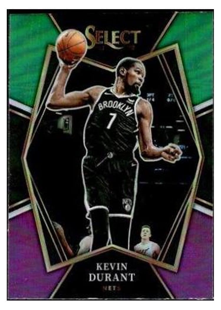 2021-22 Panini Select Base Set Kevin Durant #135 card