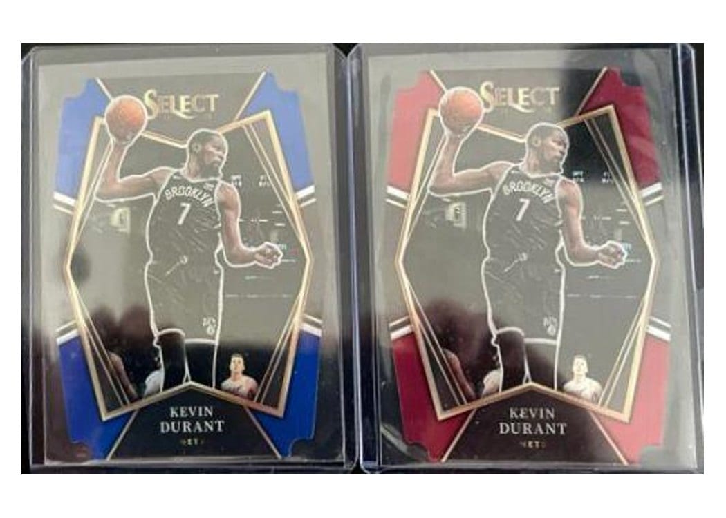 2021-22 Panini Select Base Set Kevin Durant #135 card