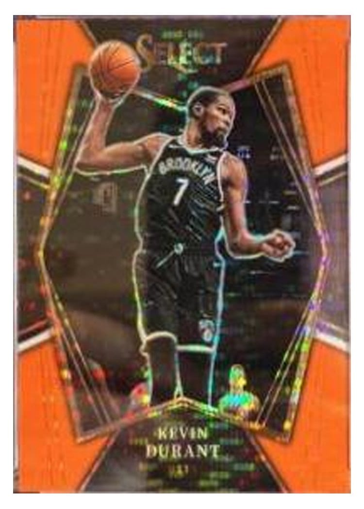 2021-22 Panini Select Base Set Kevin Durant #135 card