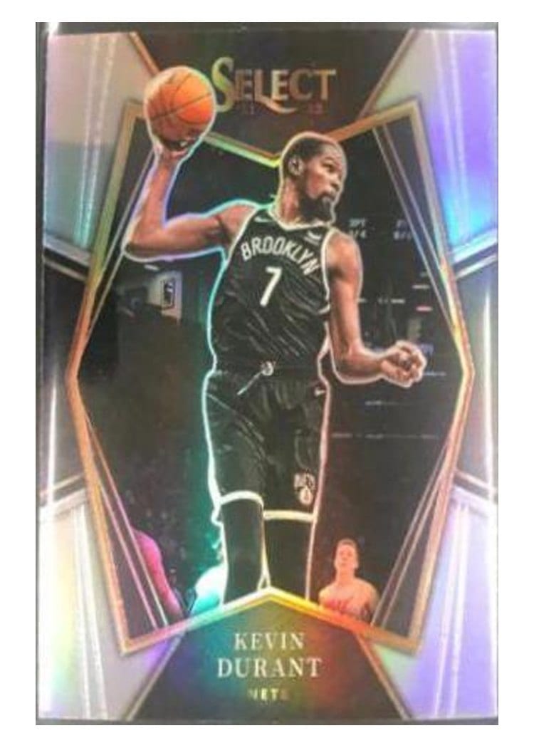 2021-22 Panini Select Base Set Kevin Durant #135 card