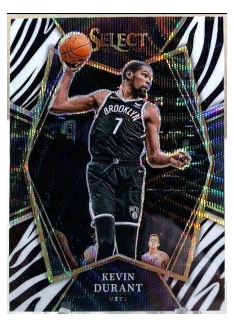 2021-22 Panini Select Base Set Kevin Durant #135 card