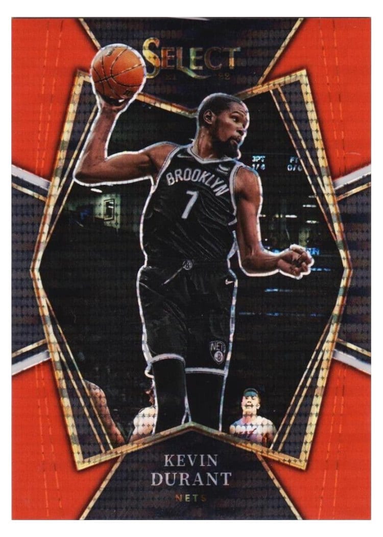2021-22 Panini Select Base Set Kevin Durant #247 card