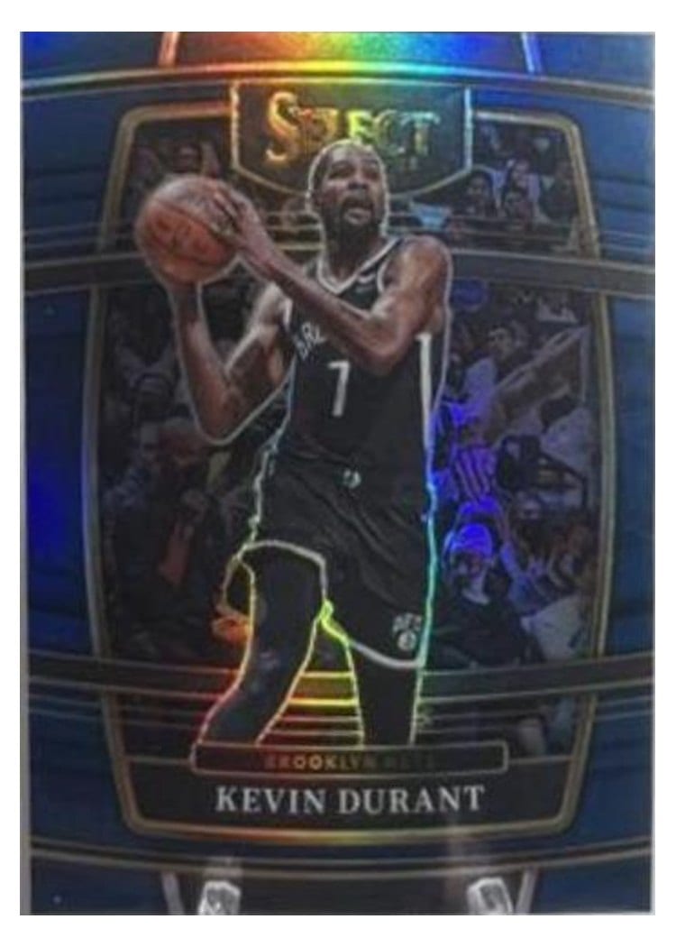 2021-22 Panini Select Base Set Kevin Durant #50 card