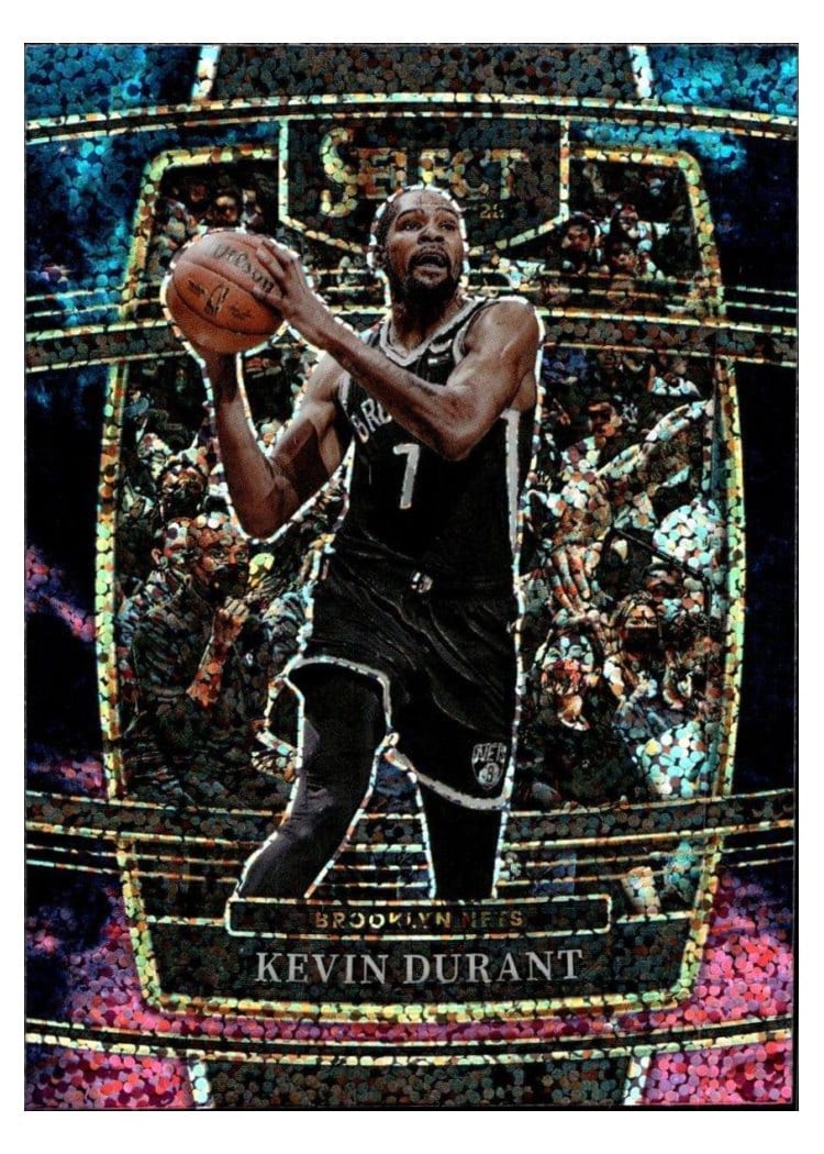 2021-22 Panini Select Base Set Kevin Durant #50 card
