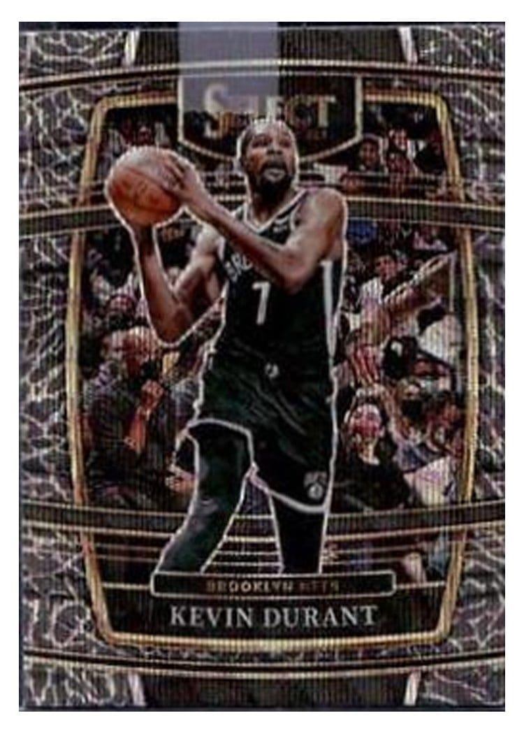 2021-22 Panini Select Base Set Kevin Durant #50 card