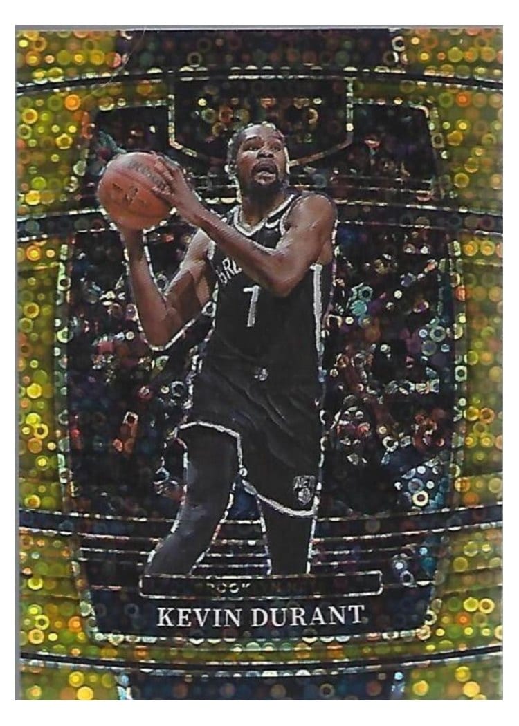 2021-22 Panini Select Base Set Kevin Durant #50 card