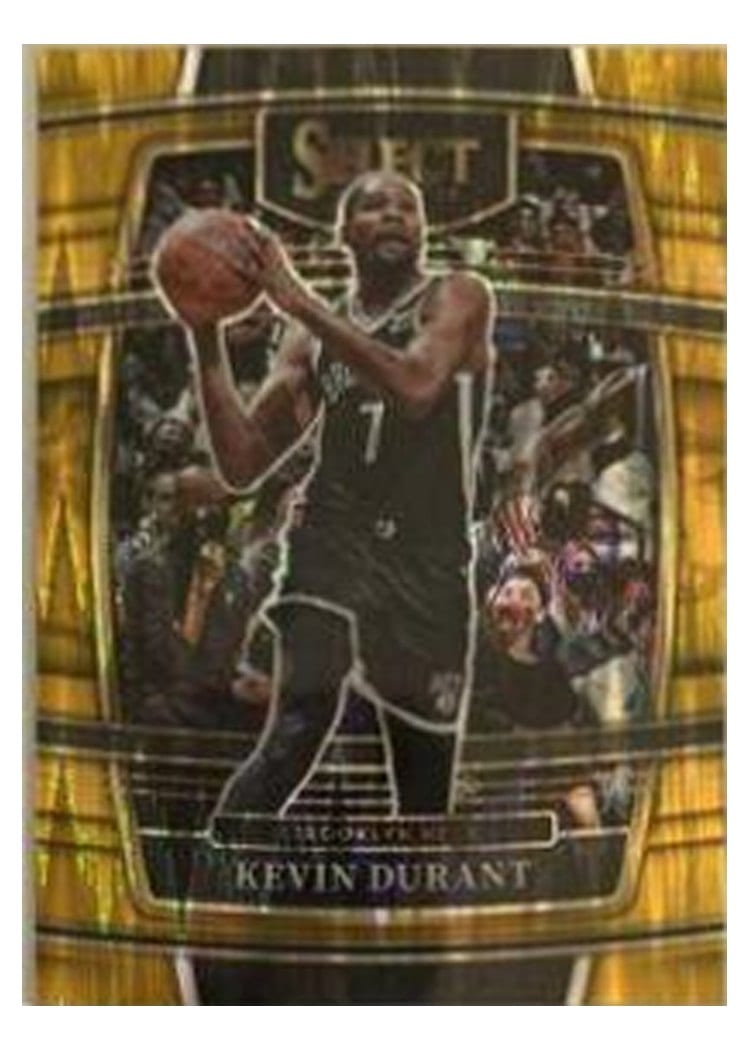 2021-22 Panini Select Base Set Kevin Durant #50 card