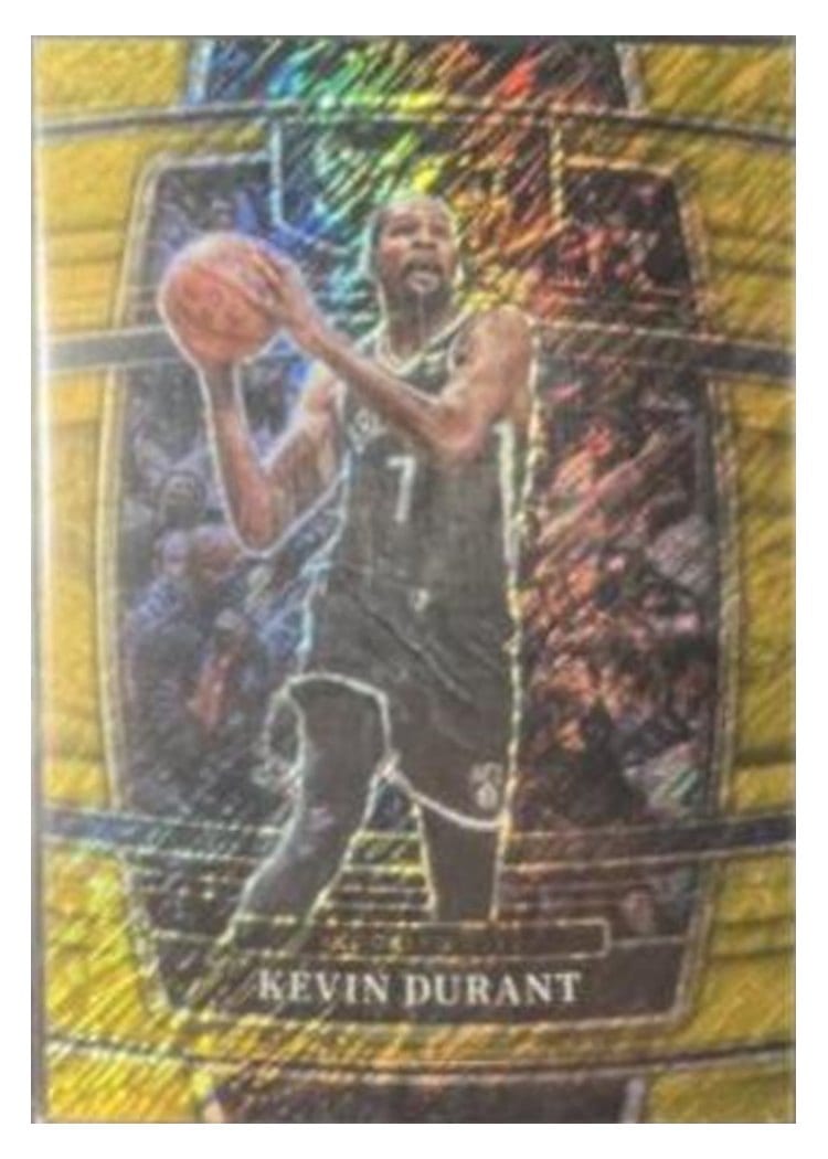 2021-22 Panini Select Base Set Kevin Durant #50 card