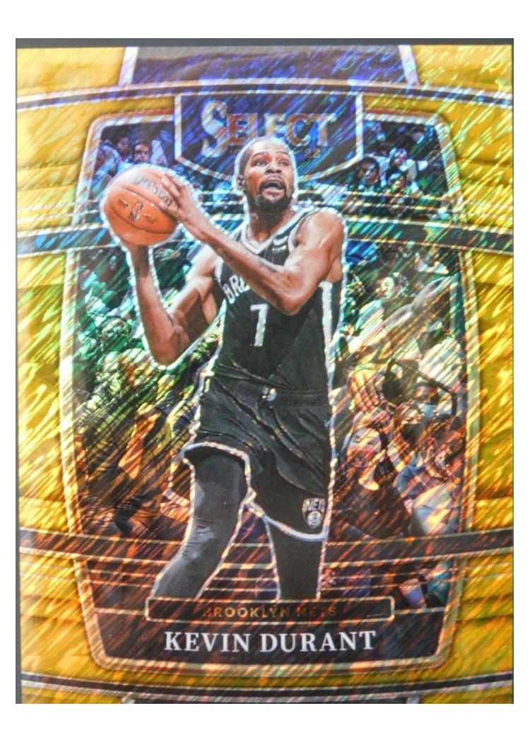 2021-22 Panini Select Base Set Kevin Durant #50 card