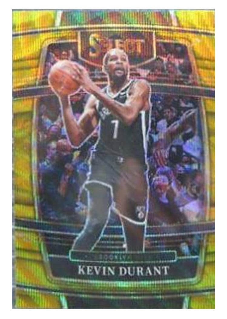 2021-22 Panini Select Base Set Kevin Durant #50 card