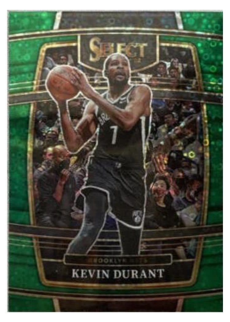 2021-22 Panini Select Base Set Kevin Durant #50 card