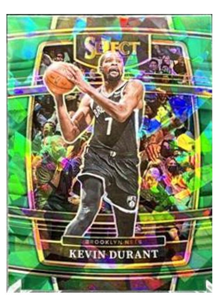 2021-22 Panini Select Base Set Kevin Durant #50 card