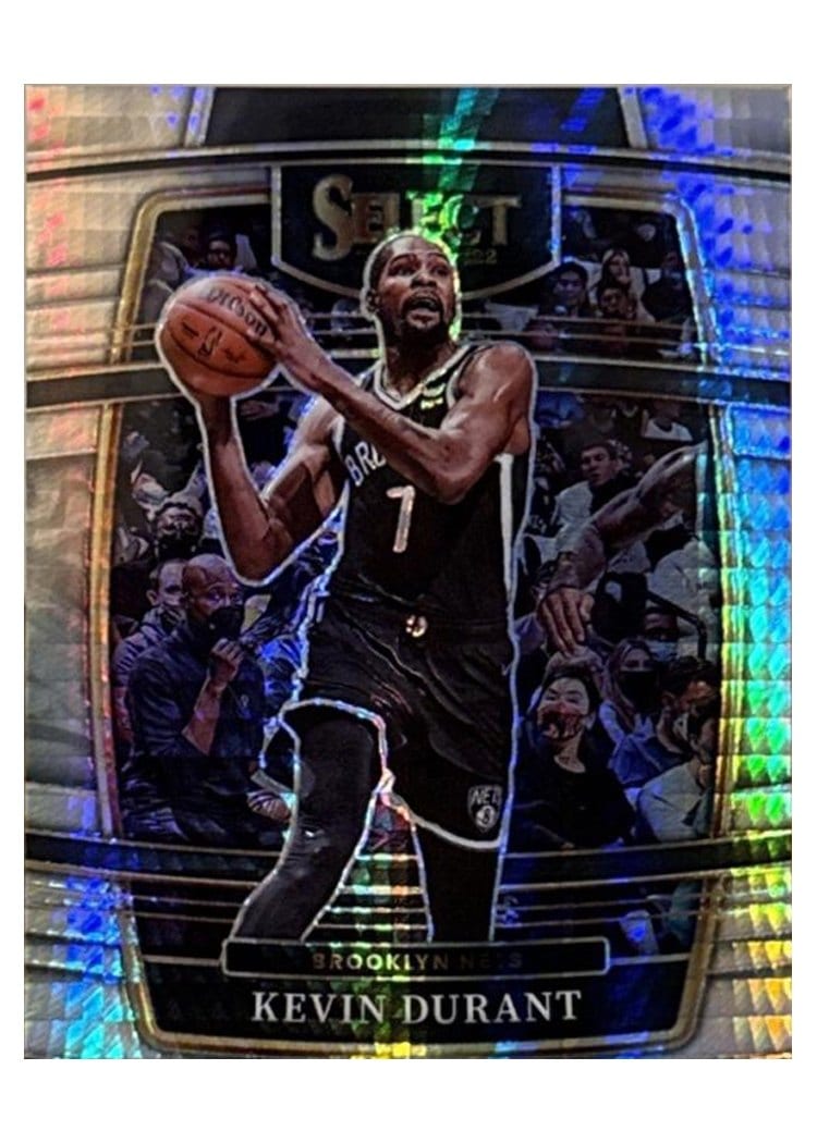 2021-22 Panini Select Base Set Kevin Durant #50 card