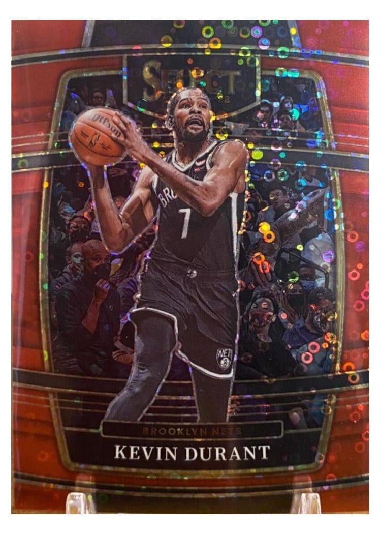 2021-22 Panini Select Base Set Kevin Durant #50 card
