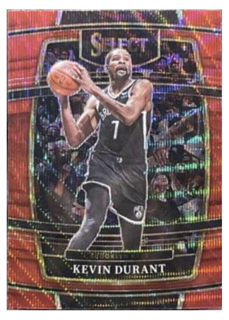 2021-22 Panini Select Base Set Kevin Durant #50 card