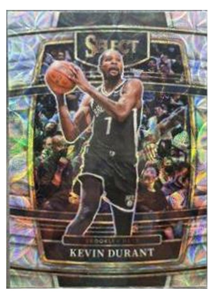2021-22 Panini Select Base Set Kevin Durant #50 card